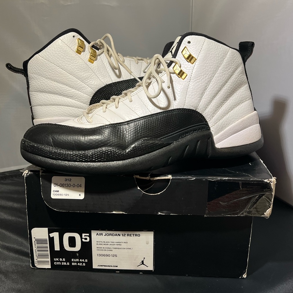 Air Jordan 12 Retro ‘Taxi’ 2013 OG All